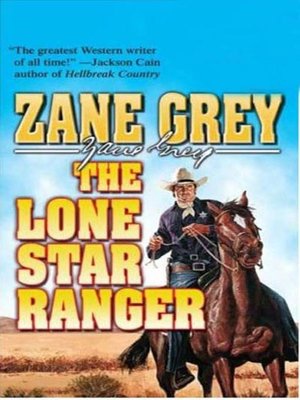 cover image of The Lone Star Ranger